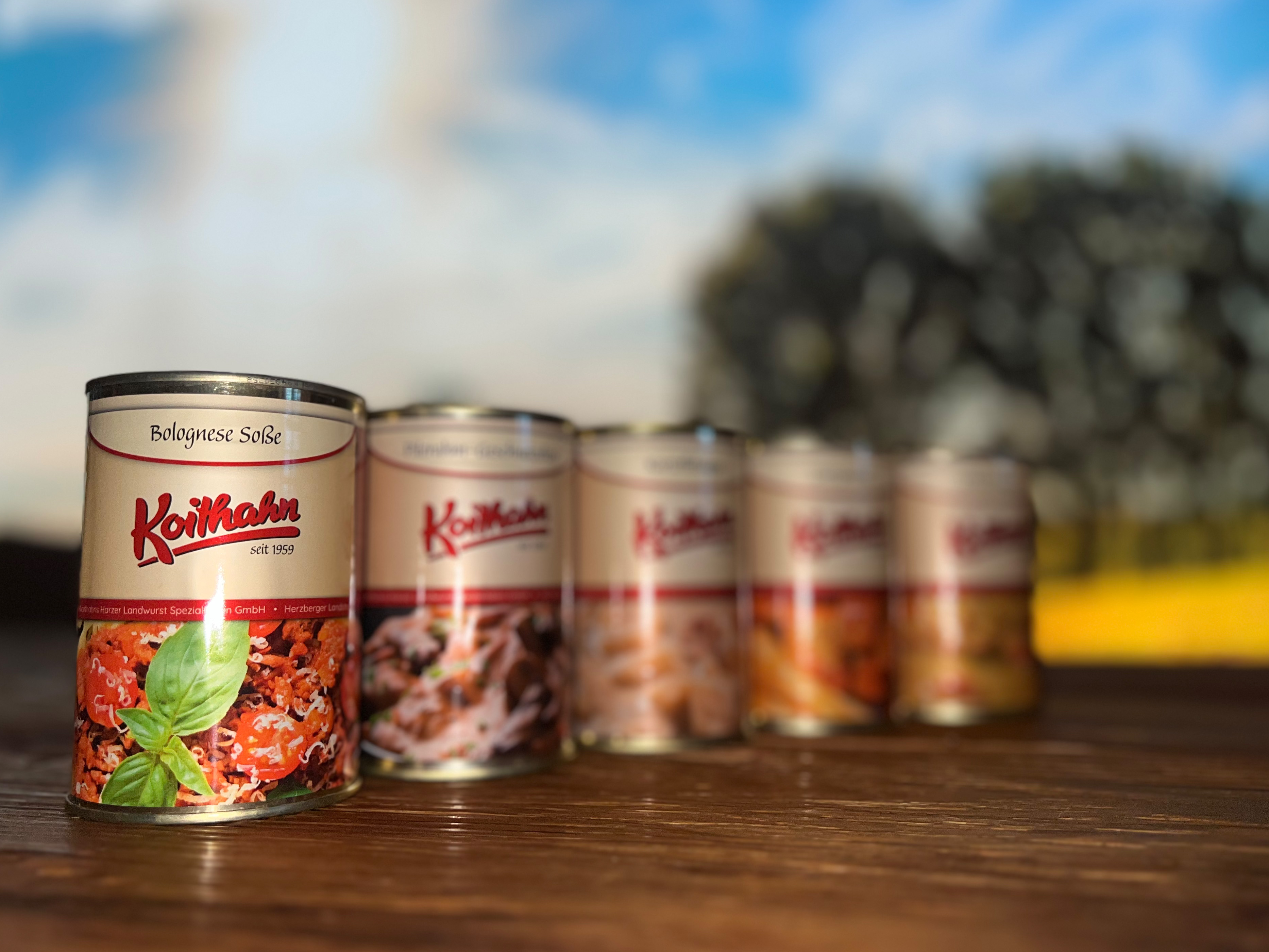 Bolognese Soße in der Dose Bolognese Soße in der Dose