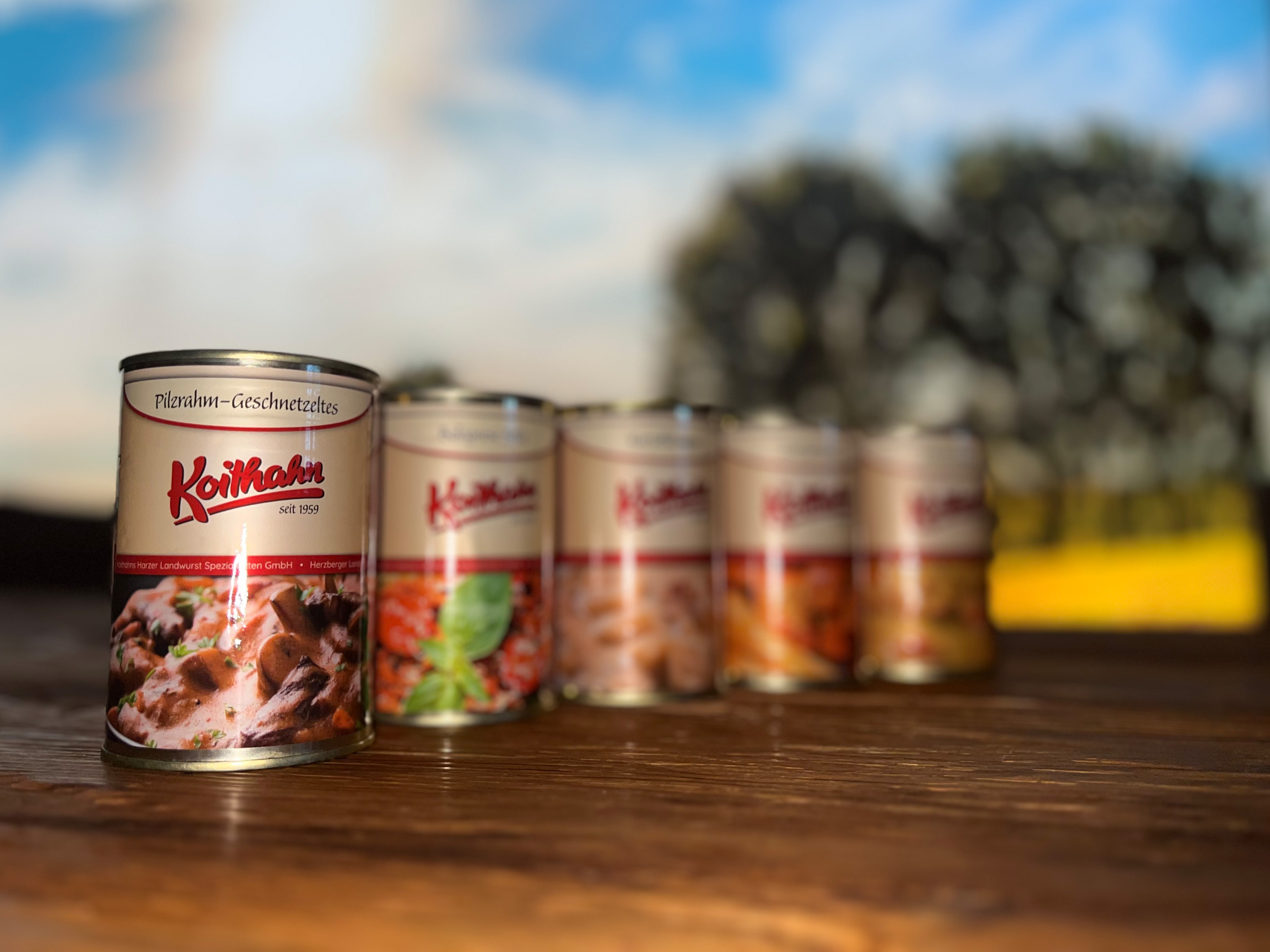 Pilzrahm-Geschnetzeltes in der Dose Pilzrahm-Geschnetzeltes in der Dose